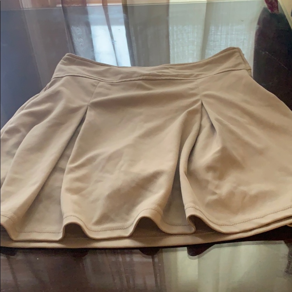 Khaki skirt